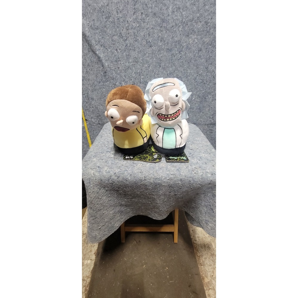 Ground-Up Unisex Slippers Rick Morty Plush Slip Green Label Size‎ 9-10